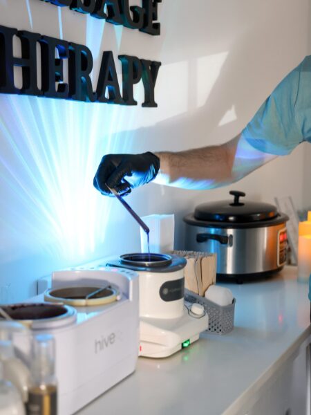 Waxing equipment